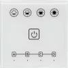   Ultralux Intelligens 2.4G RF TOUCH fali panel LED világításhoz, 4 zóna