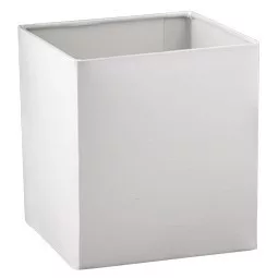 Ultralux Textil lámpaernyő, szögletes, fehér