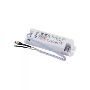   Ultralux Vészhelyzeti áramátalakító LED világításhoz, beleértve a Li-ion 3.7V 2600mAh akkumulátort is
