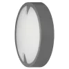   Ultralux LED mennyezeti lámpa, 12W, 4000K, 800lm, IP65, kerek, szürke